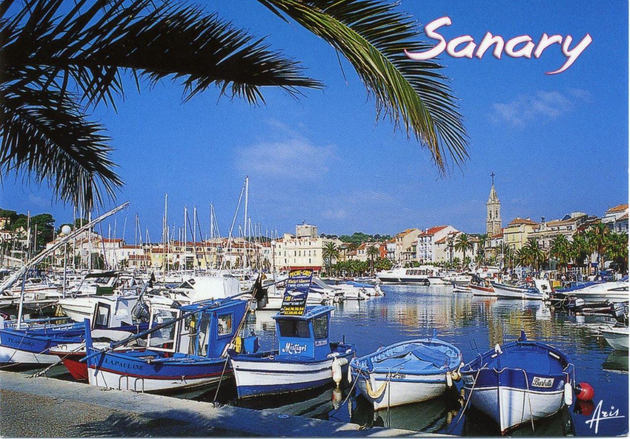 Appartement Cosy A Sanary Plage De Portissol-Climatise-Parking Prive Esterno foto