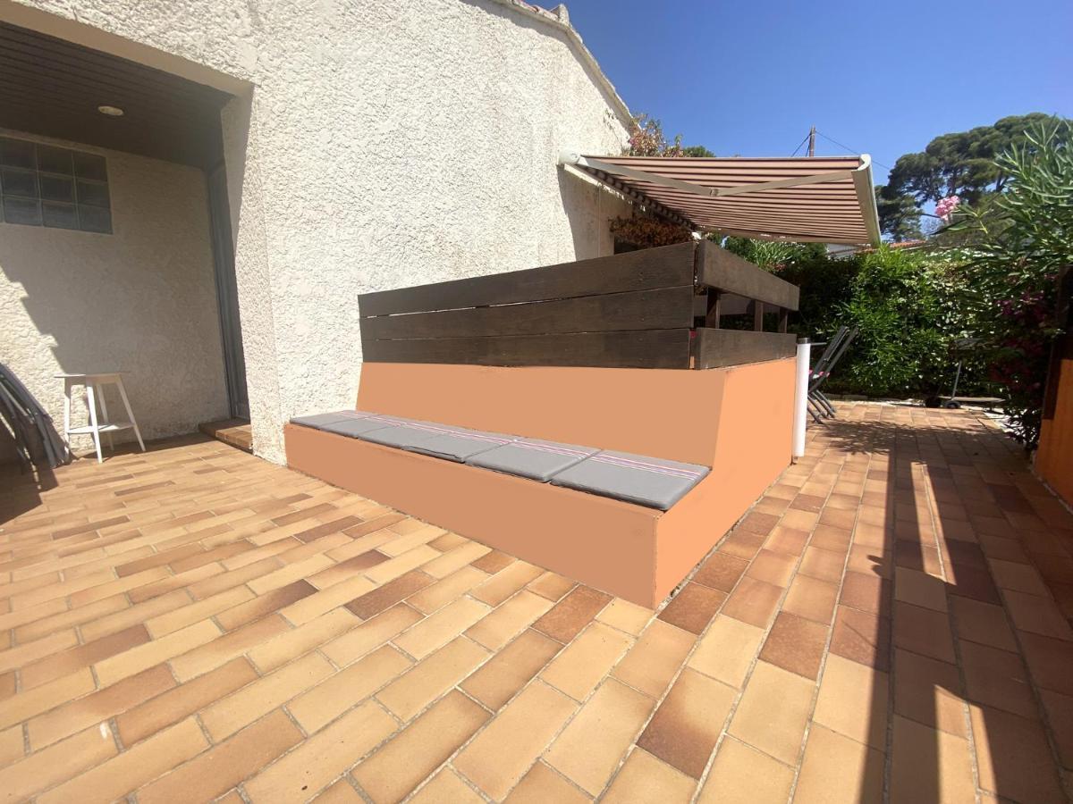Appartement Cosy A Sanary Plage De Portissol-Climatise-Parking Prive Esterno foto