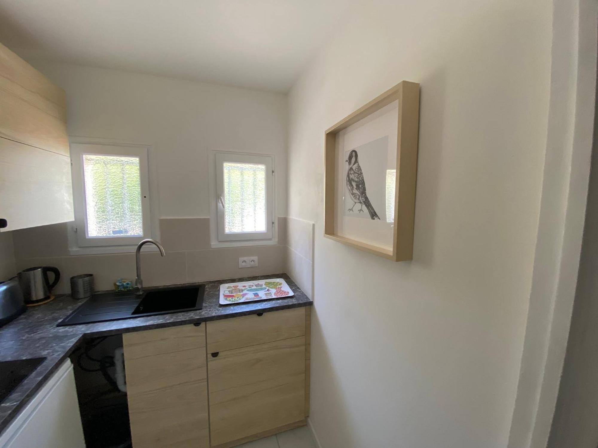 Appartement Cosy A Sanary Plage De Portissol-Climatise-Parking Prive Esterno foto